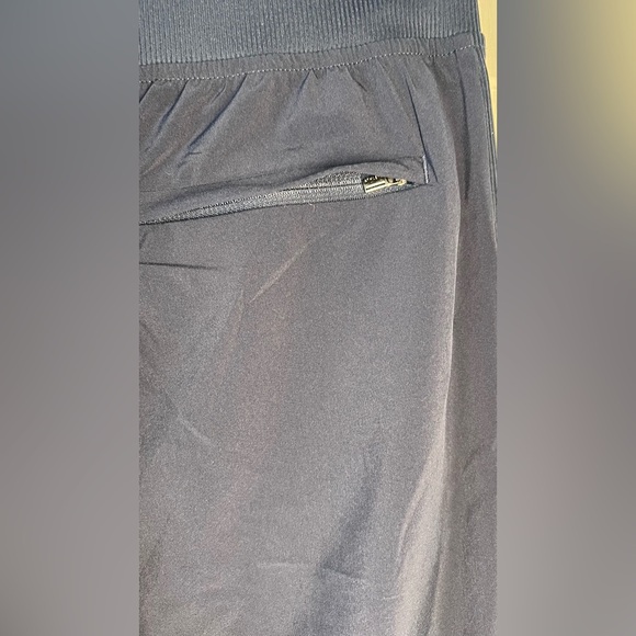 2 Athleta Pants Adult 4 Blue and Black Brooklyn Ankle Pant Tapered Womens - Picture 4 of 9